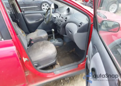 2001 Toyota Echo z USA, uszkodzony, nr VIN JTDBT123610123655